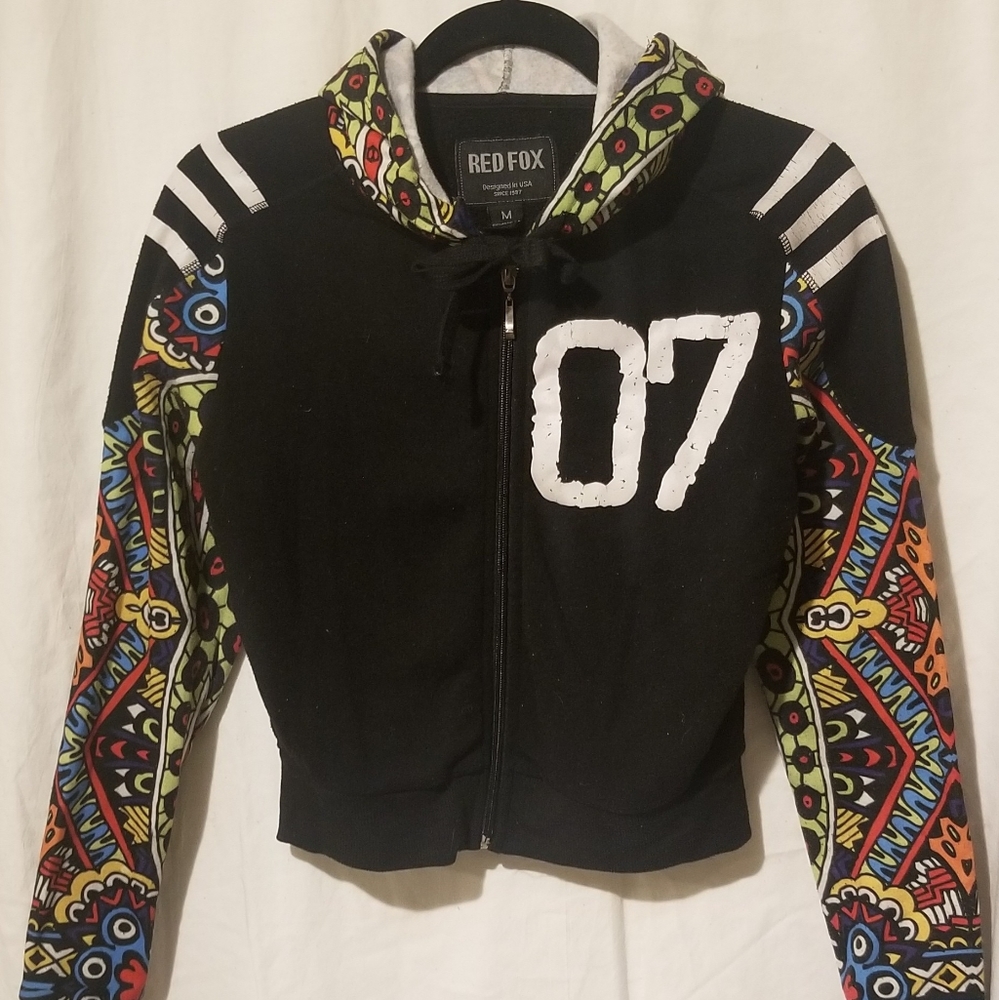Red Fox "Flawless" Graffiti Design Hoody (M)